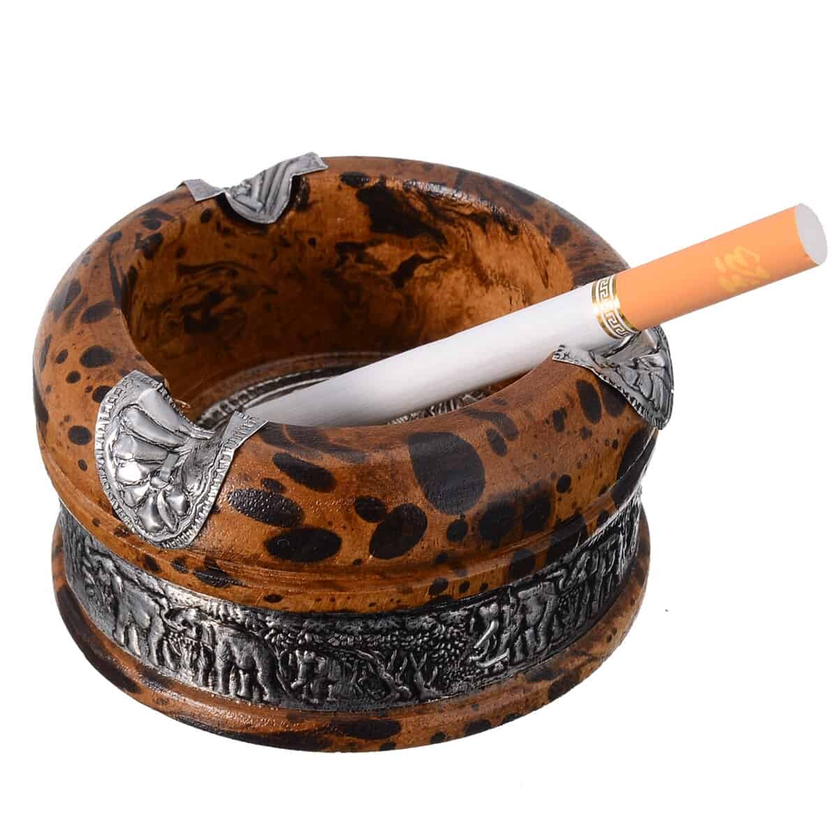 Ahşap Küllük - Vintage